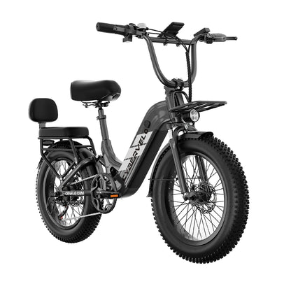 CYBERVELO Step-Thru Electric Bike EK12 1500W 80 Miles
