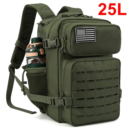ReFire Gear Field-Ready Molle Hiking Backpack With Dual Cup Holder