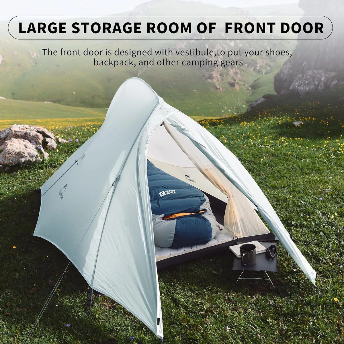Naturehike Cloud Up Ultralight Double Layer Waterproof Backpacking Tent