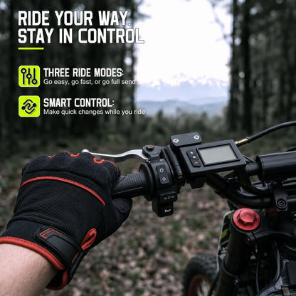 Off Road Electric Bike For Adults 48V Lithium Battery Hydraulic Disc Brake
