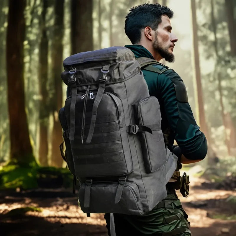 Mountaineering Backpack Tactical Bag Outdoor Hiking