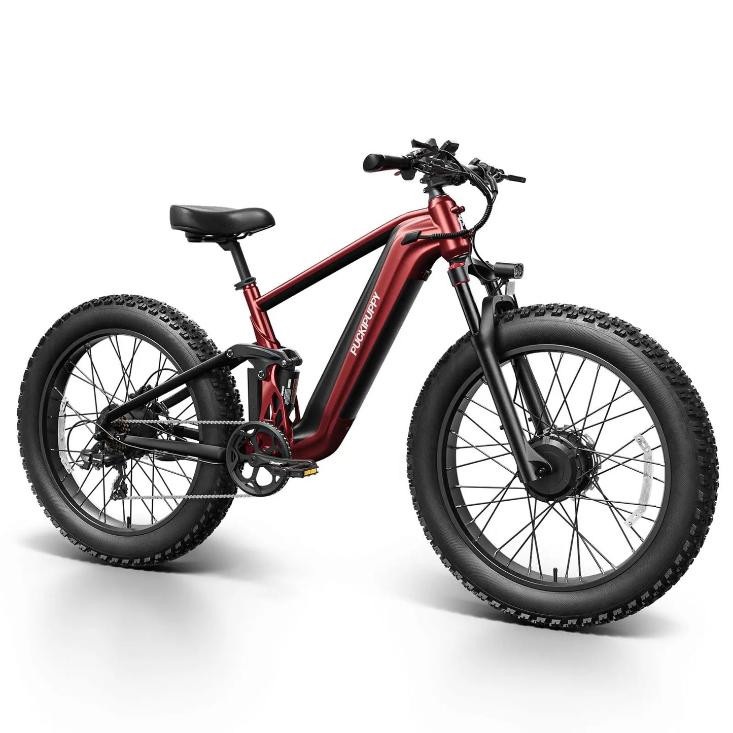 PUCKIPUPPY Dual Motor Electric Bike 1600W 48V 20Ah Torque Sensor