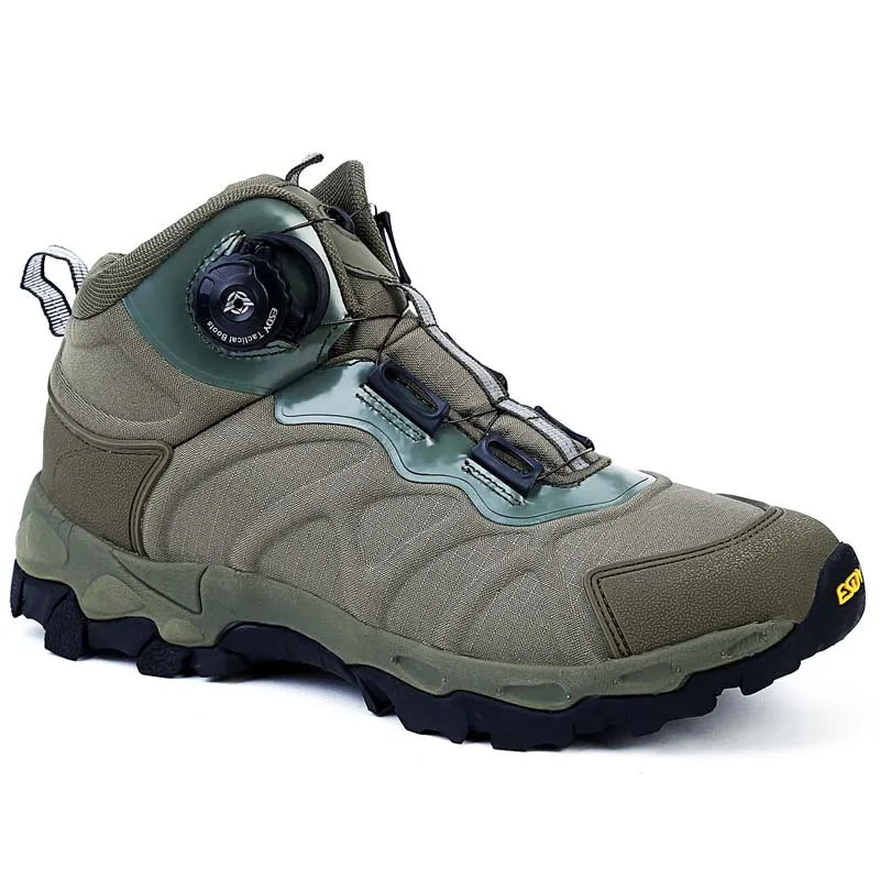 KOLINLOV Men Waterproof Hiking Boots For Winter Outdoor Trail