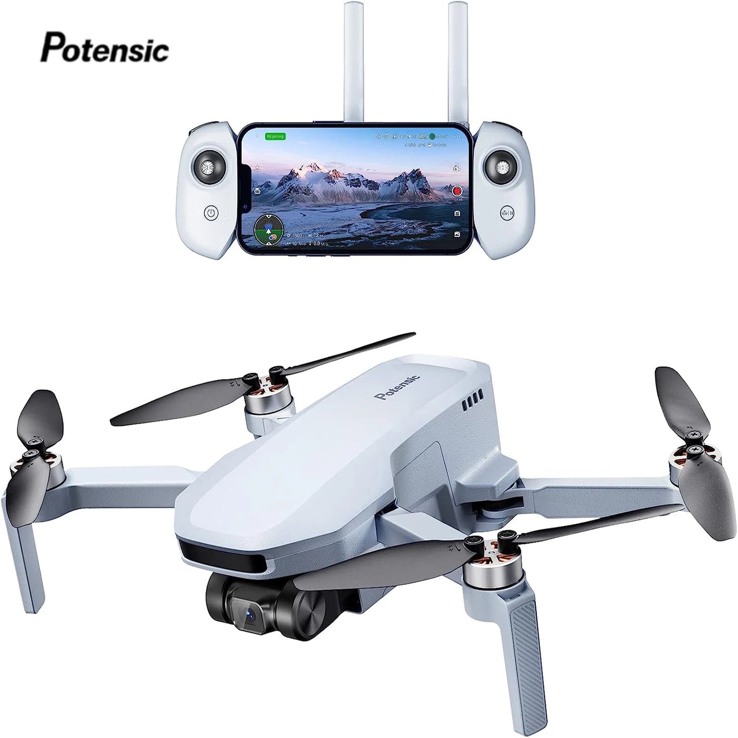 Potensic Professional Drone GPS Auto Return 4K EIS Gimbal