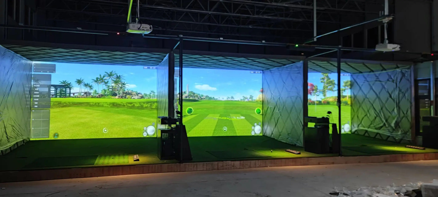 EasyPlay Indoor Golf Simulator With Baseball And Softball Games