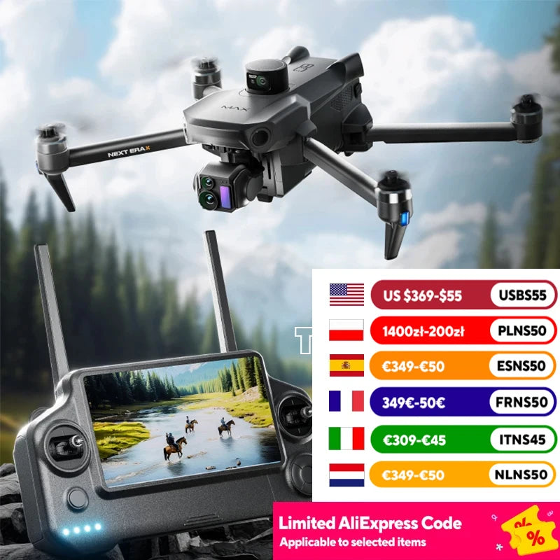 Professional P7 Max GPS Drone With 8K Camera And Gimbal