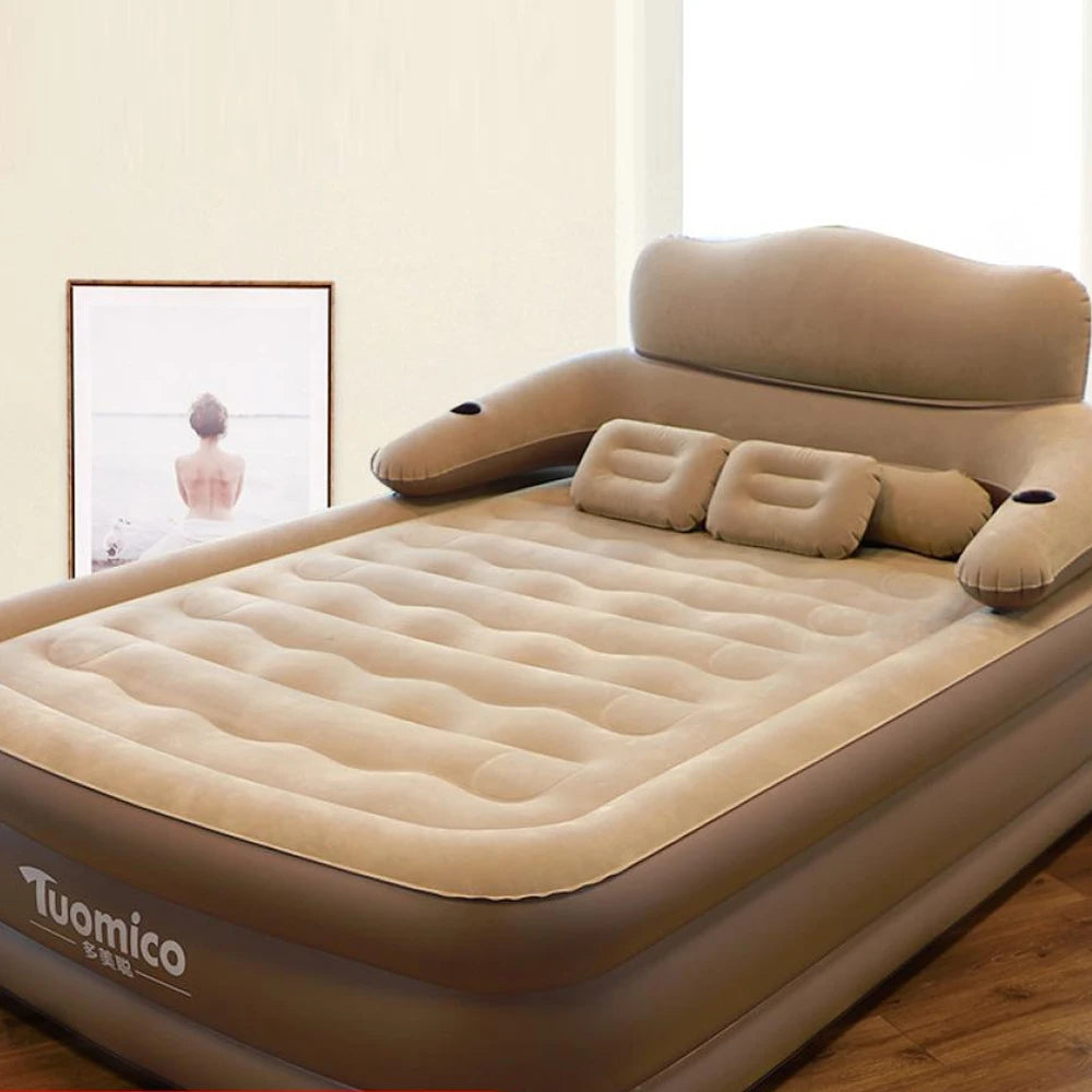Inflatable Mattress For 2 Persons Camping Indoor Outdoor Comfort
