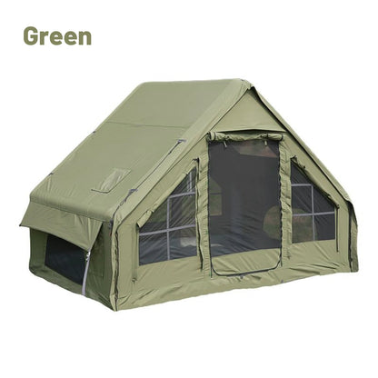 Pakicetus Inflatable Family Camping Tent With Stove Plug