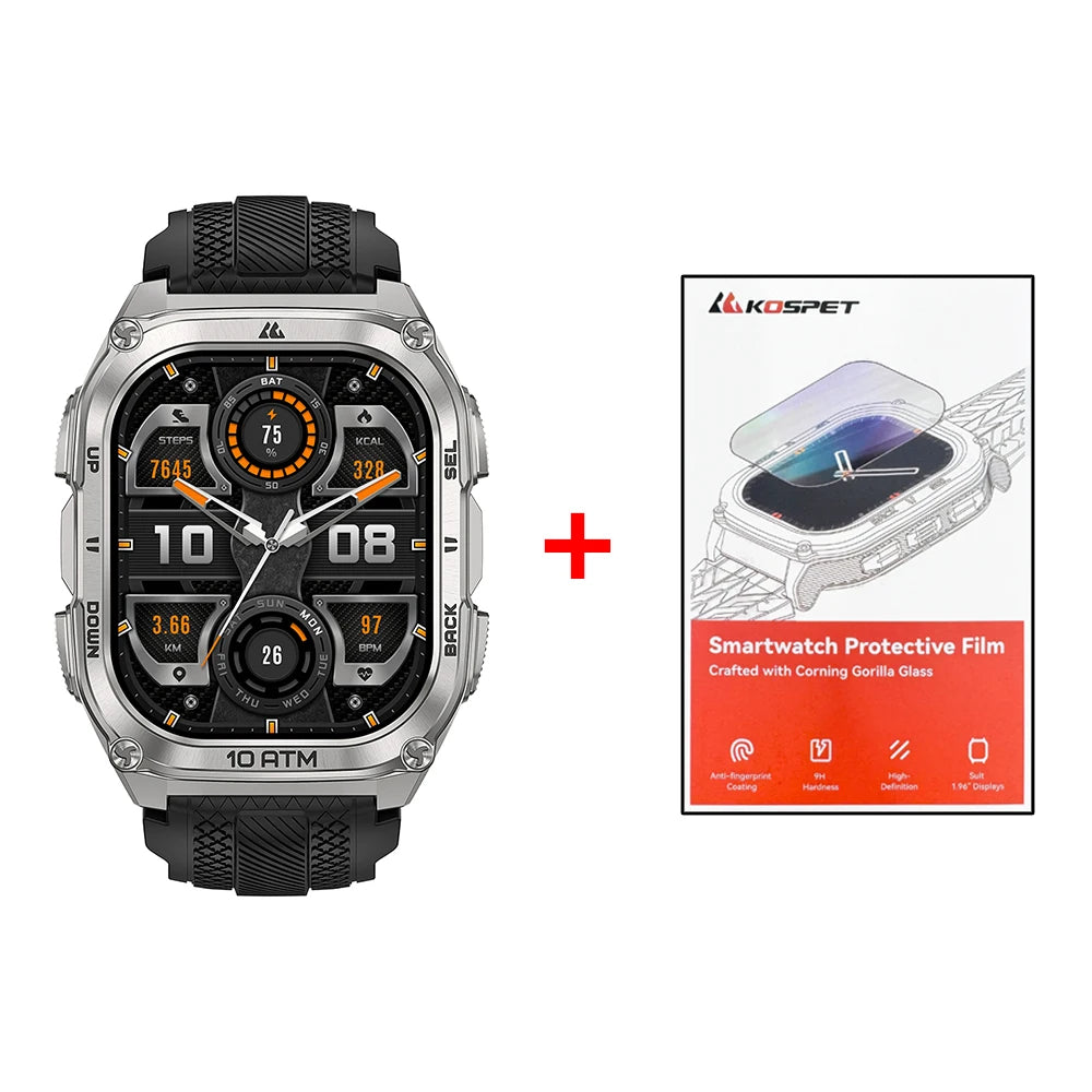 KOSPET Tank M4 Smart Watch GPS Offline Maps 10 ATM
