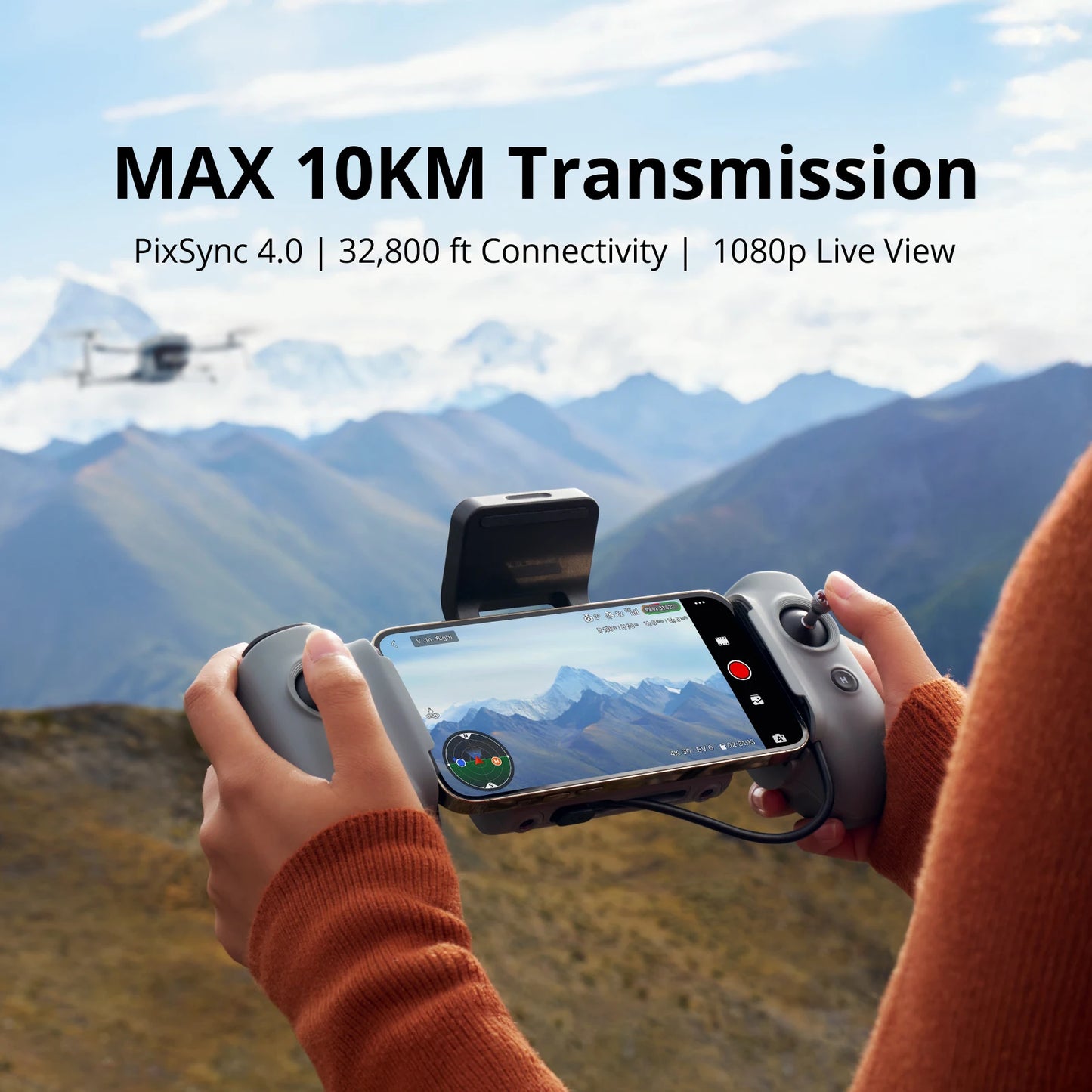 Potensic ATOM 2 Drone With 4K HDR Video AI Track