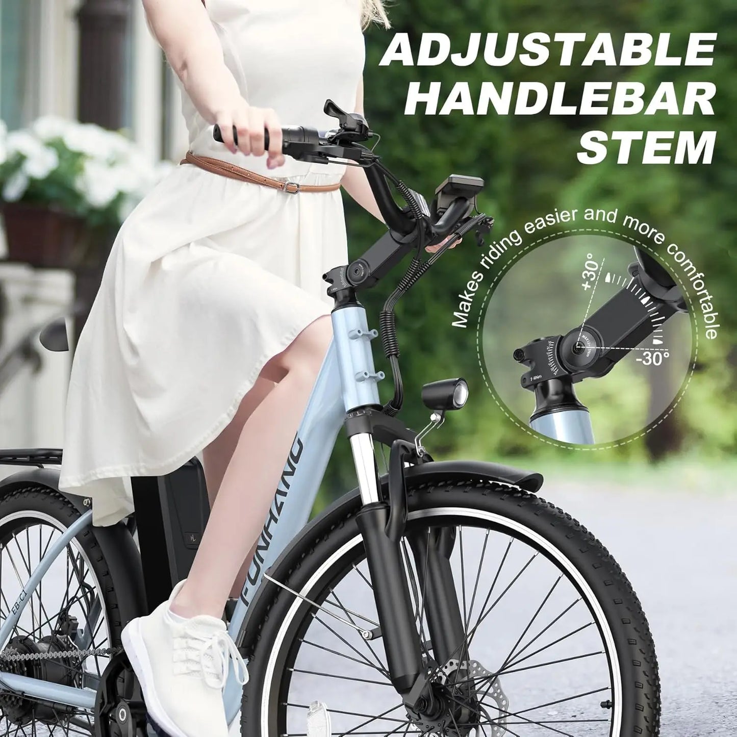Electric Bike For Adults With 1000W Peak Motor 48V Battery