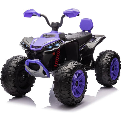24V Kids Electric ATV Four Wheeler With Dual 550W Motors