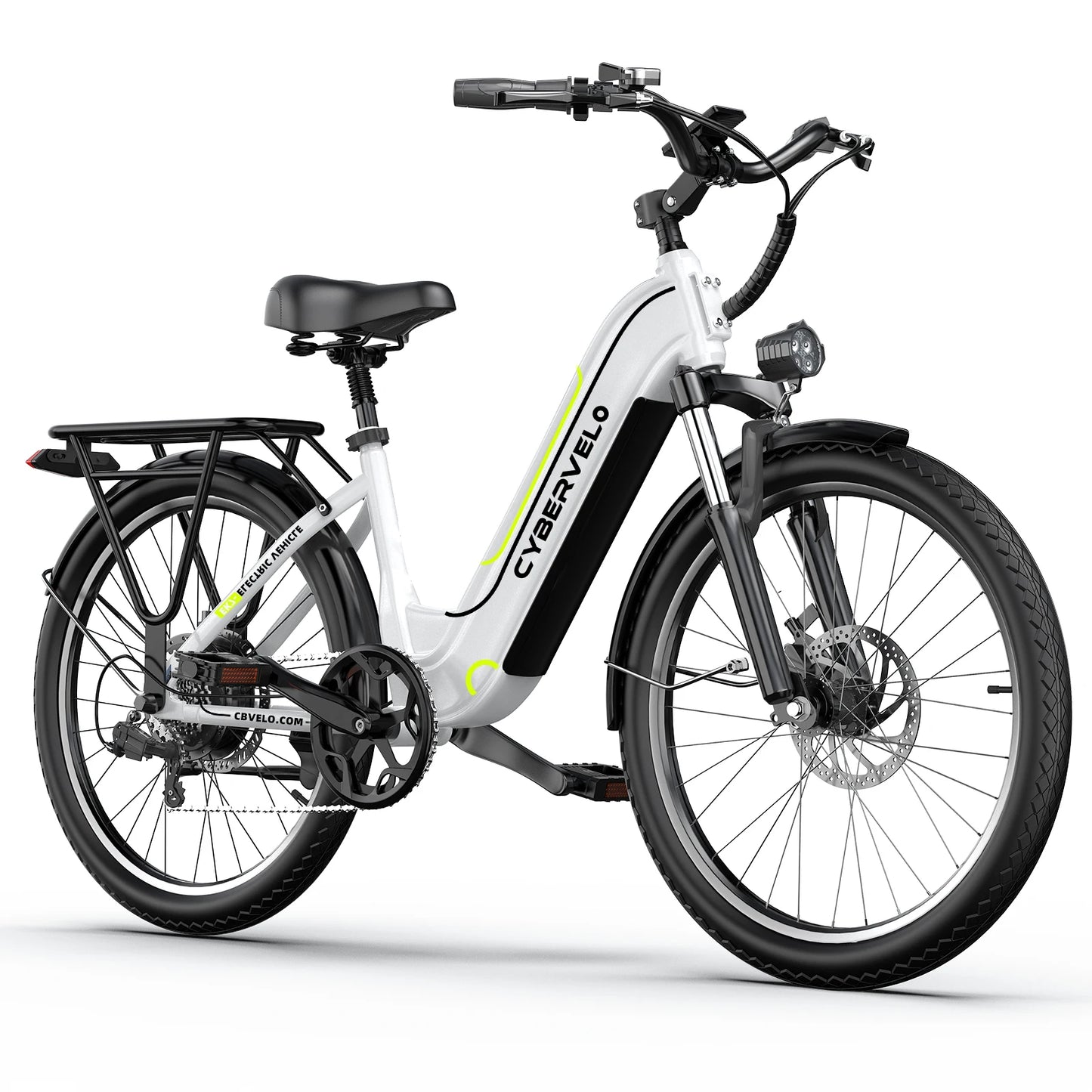 CBVELO EK7 1000W Electric Bike For Adults With Removable Battery