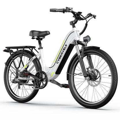 CBVELO EK7 1000W Electric Bike For Adults With Removable Battery