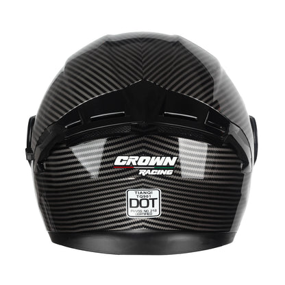 Crown Racing TQ901 Modular Motorcycle Helmet DOT Certified