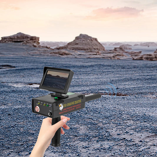 Metal Detector With 3D LED Display Remote Underground Treasure Scanner