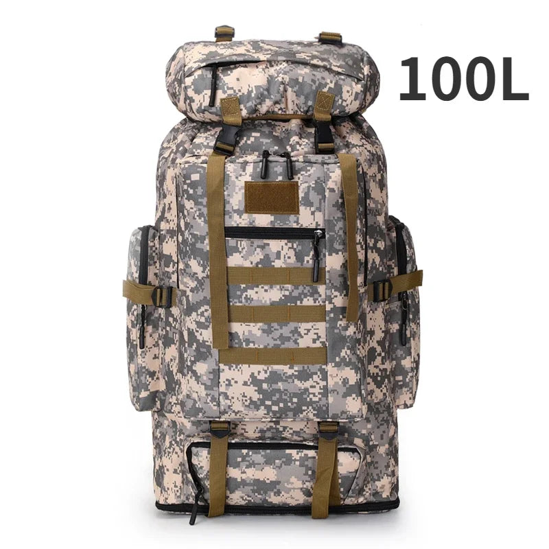 Mountaineering Backpack Tactical Bag Outdoor Hiking