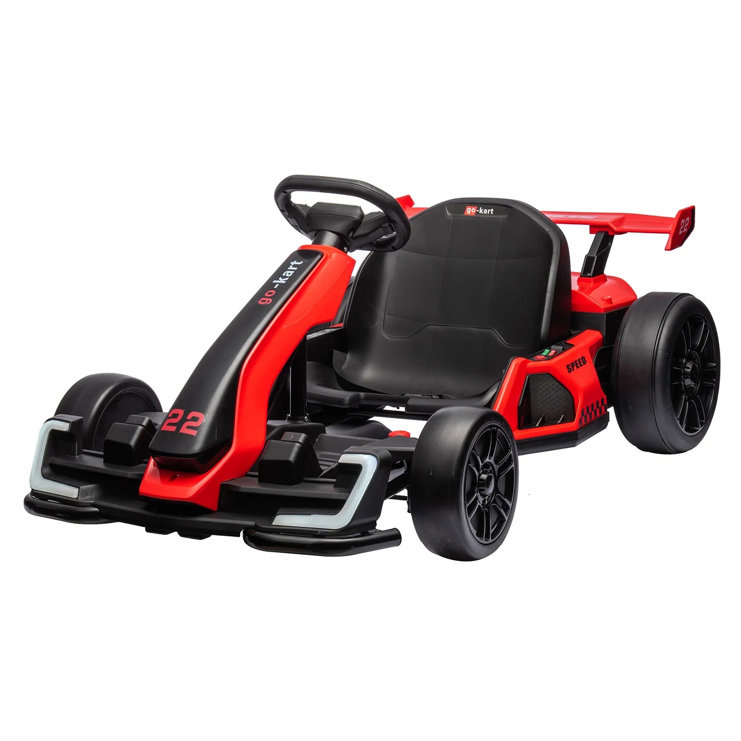 NASITIP 24V Kids Electric Go Kart 300W Motor Drift Sport