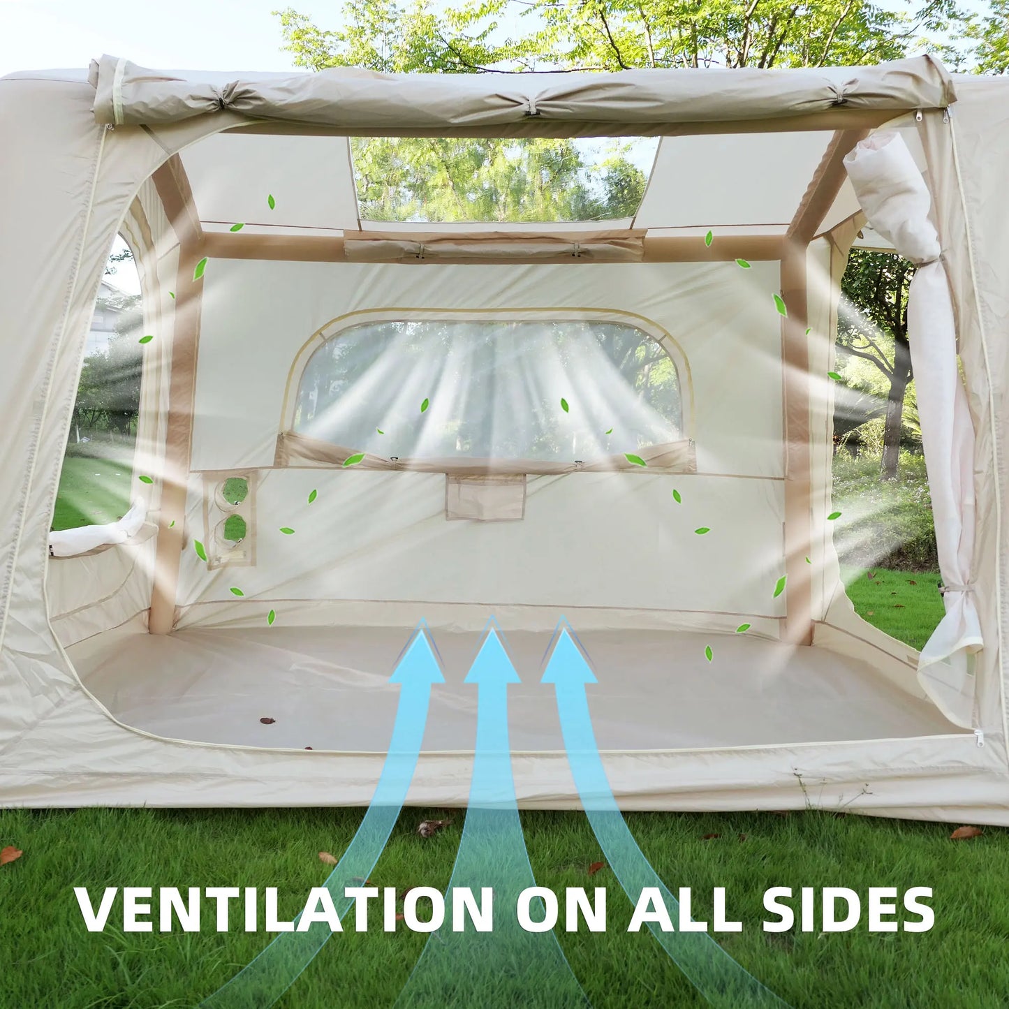 Inflatable SUV Camping Tent With Easy Setup And Waterproof Glamping