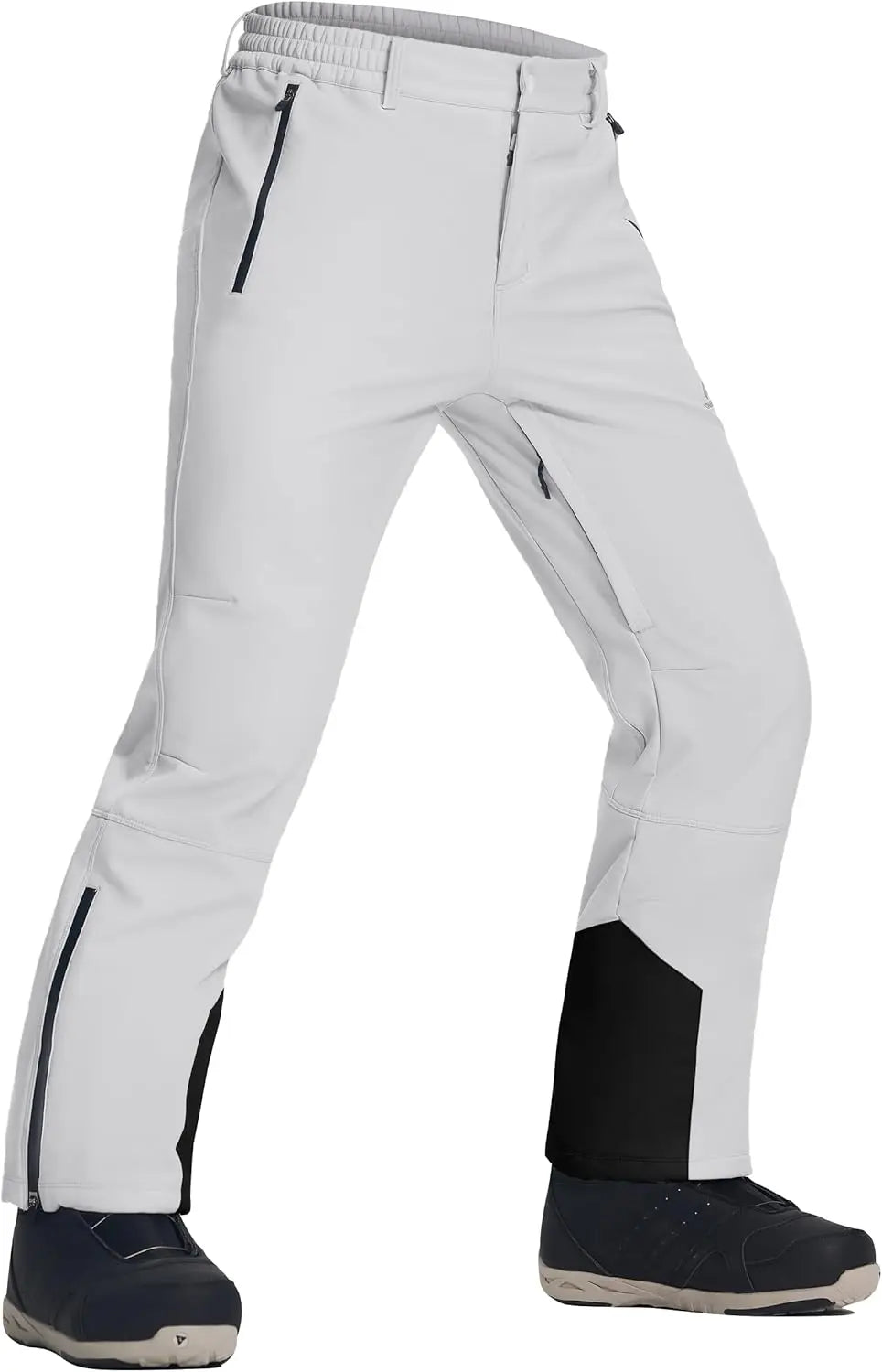 Pioneer Camp Men Waterproof Insulated Fleece Lined Ski Pants
