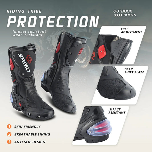 Motorcycle BootProfessional Motorcycle Boots