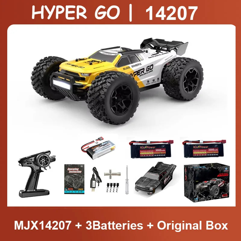 Jyscend Hyper Go MJX RC Car Brushless Remote Control 4WD