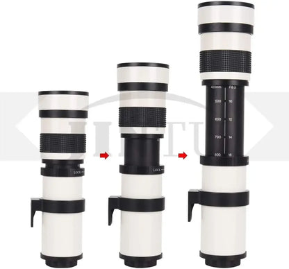 Jintu 420 To 800 Mm F8 Manual Focus Telephoto Lens