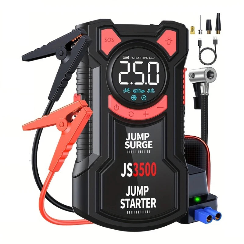 PAIVIROKU 5 In 1 Jump Starter With Digital Tire Inflator
