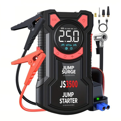 PAIVIROKU 5 In 1 Jump Starter With Digital Tire Inflator