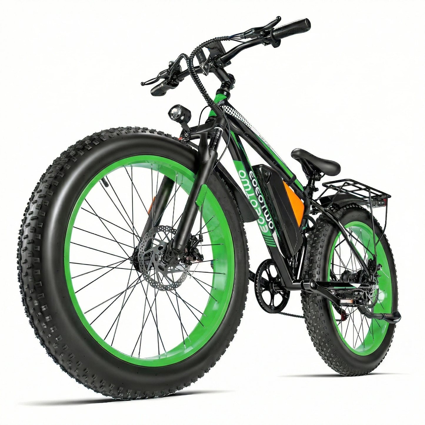 EOEOTWO 1500W Fat Tire Electric Bike 70 Mile Range