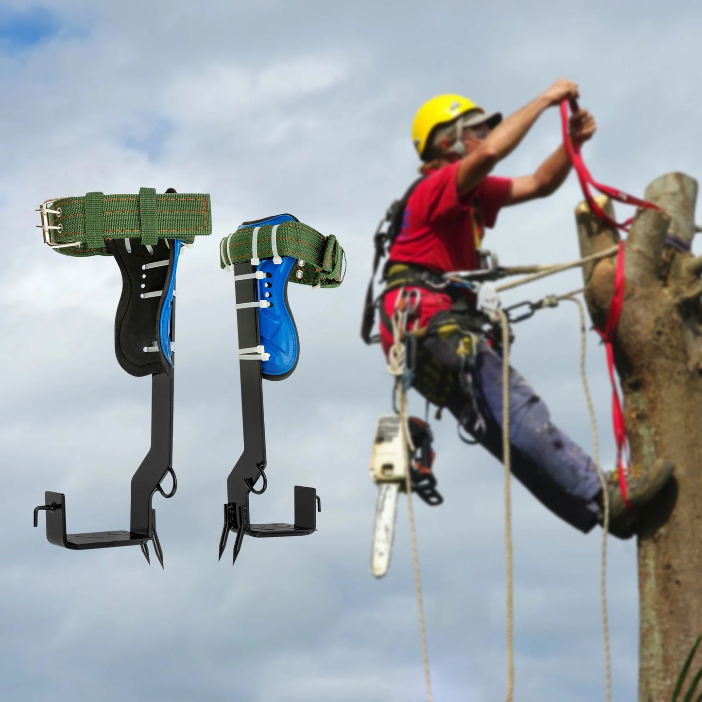 Professional Climbing Harness For Outdoor Sports And Aerial Work Safety