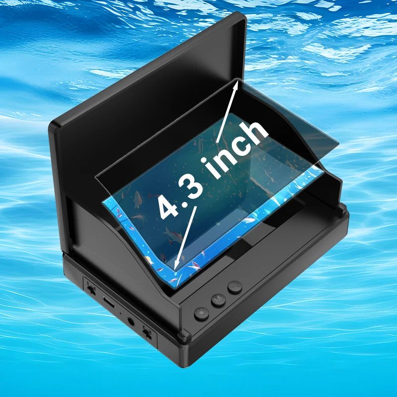 IP68 Underwater Fishing Camera With Monitor Depth Finder Night Vision