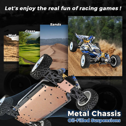 WLtoys Brushless RC Car with Independent ESC and Remote Control