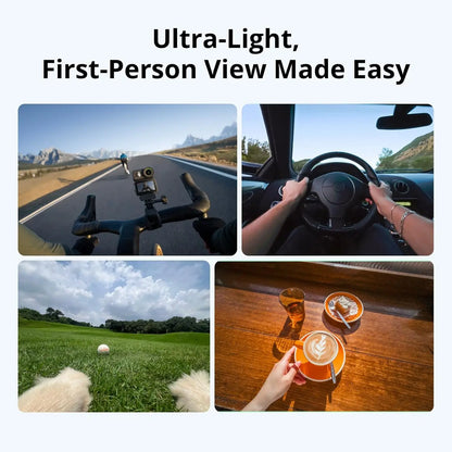 DJI Osmo Nano 4K 60fps Vlogging Camera With One Point Three Inch Sensor Wide FOV