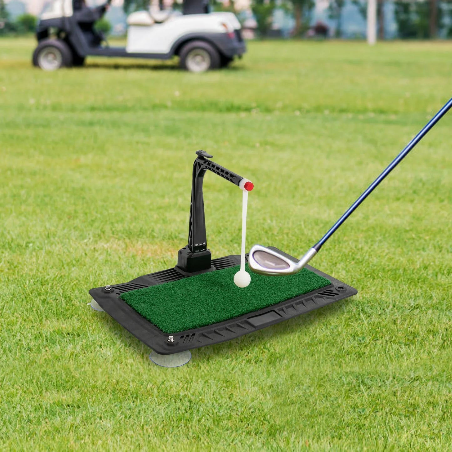 Golf Swing Trainer Height Adjustable For Practice And Hitting
