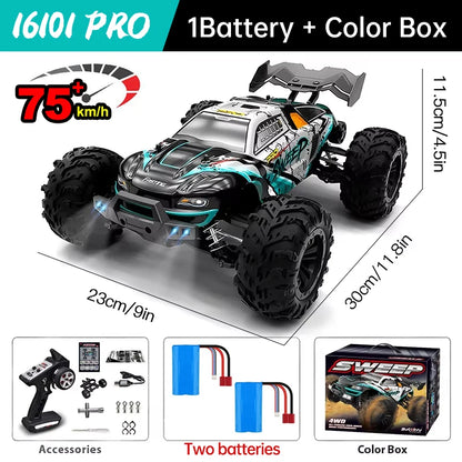WLtoys 16101 Pro 4WD RC Car With High Speed Performance