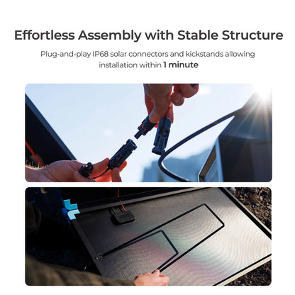 Renogy 220W Foldable Solar Panel Suitcase for RV Camping