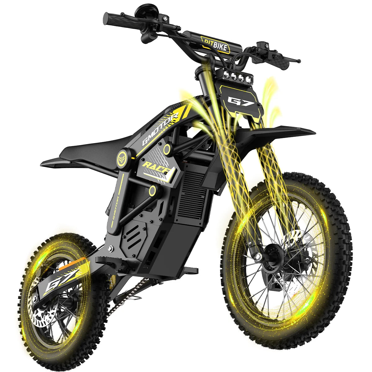 Uplee G7 Electric Dirt Bike Featuring Long Range Battery