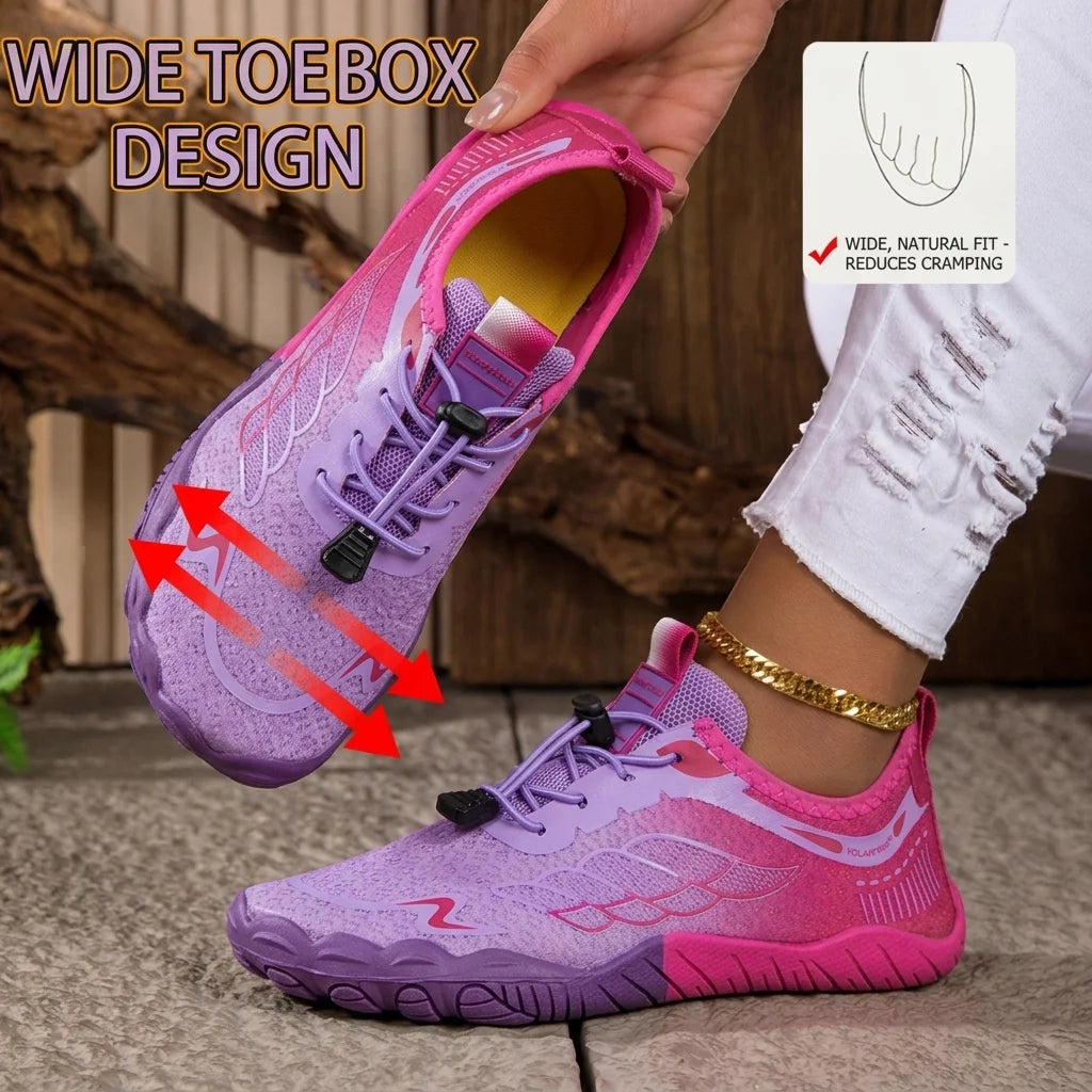 Womens Quick Dry Breathable Mesh Barefoot Water Shoes for Swimming