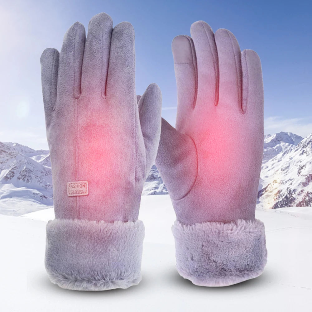 APWIKOGER Electric Warm Gloves With 3 Gear Heating For Motorbike