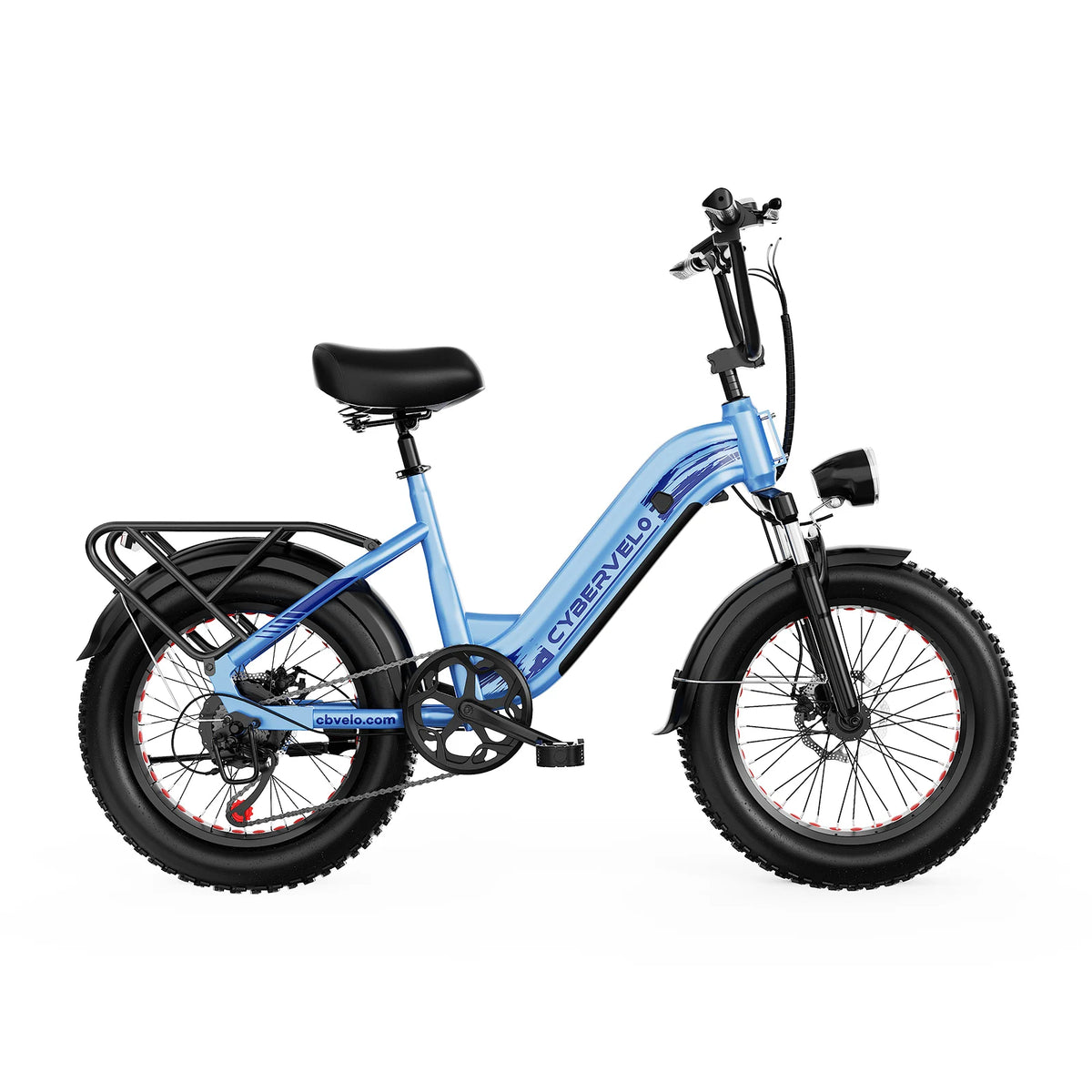 CYBERVELO Step-Thru Electric Bike EK12 1500W 80 Miles