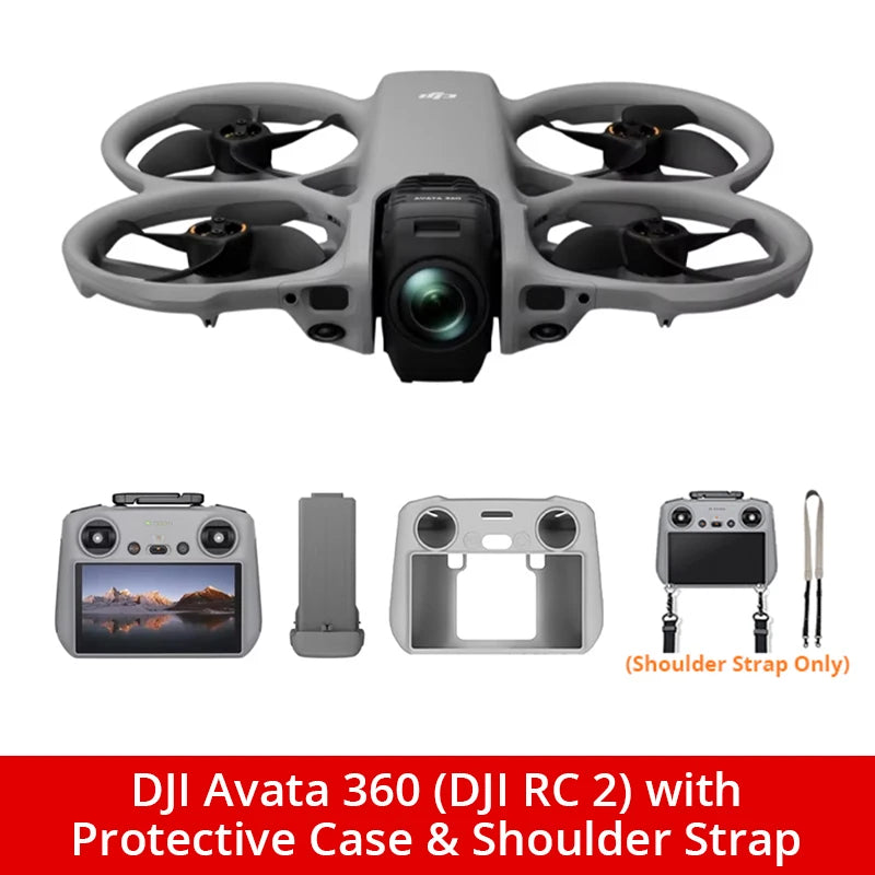 DJI Avata 360 Panoramic FPV Drone Featuring 8K HDR Camera
