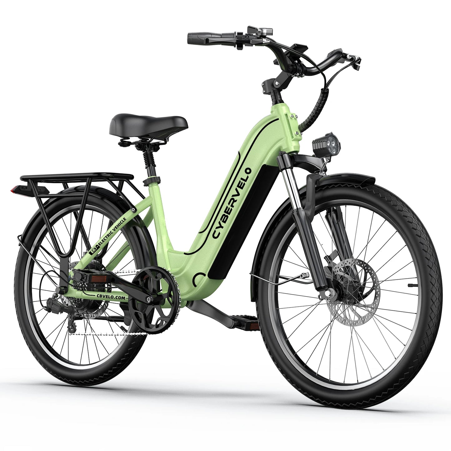 CBVELO EK7 1000W Electric Bike For Adults With Removable Battery