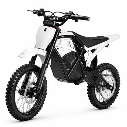 3000W Peak Power Electric Dirt Bike with Dual Suspension