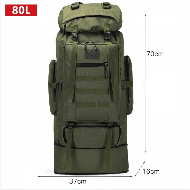 Mountaineering Backpack For Hiking And Outdoor Travel