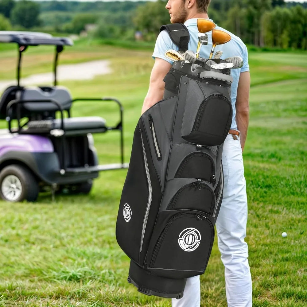 14 Way Molded Golf Cart Bag With Full Length Dividers