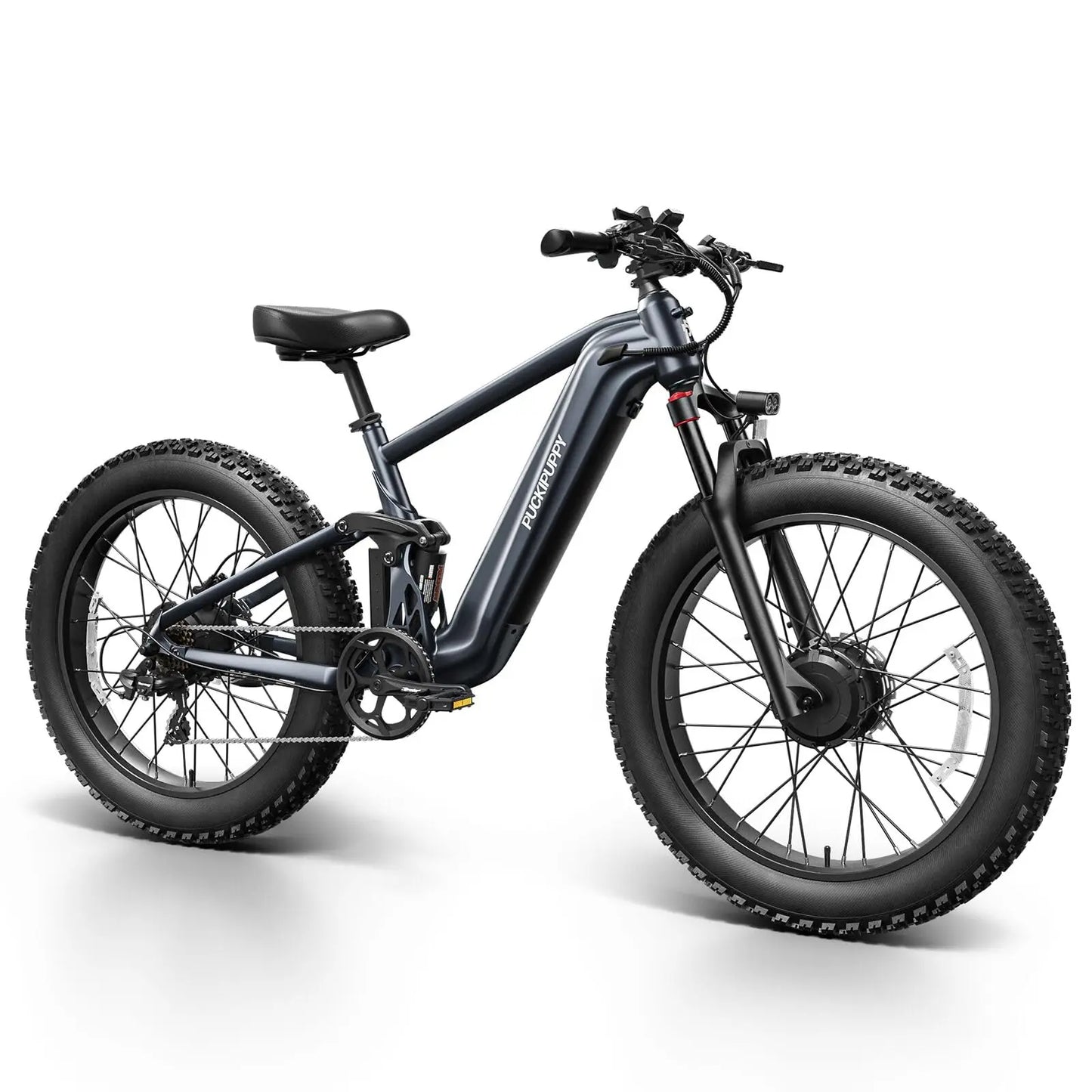 PUCKIPUPPY Dual Motor Electric Bike 1600W 48V 20Ah Torque Sensor