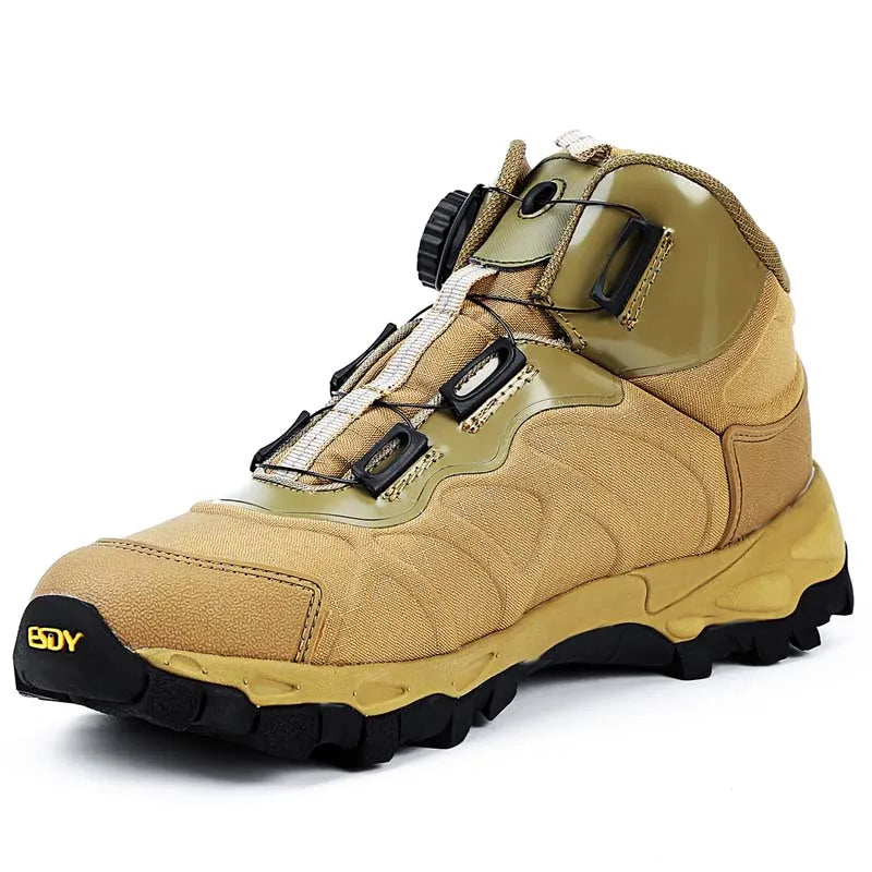 KOLINLOV Men Waterproof Hiking Boots For Winter Outdoor Trail