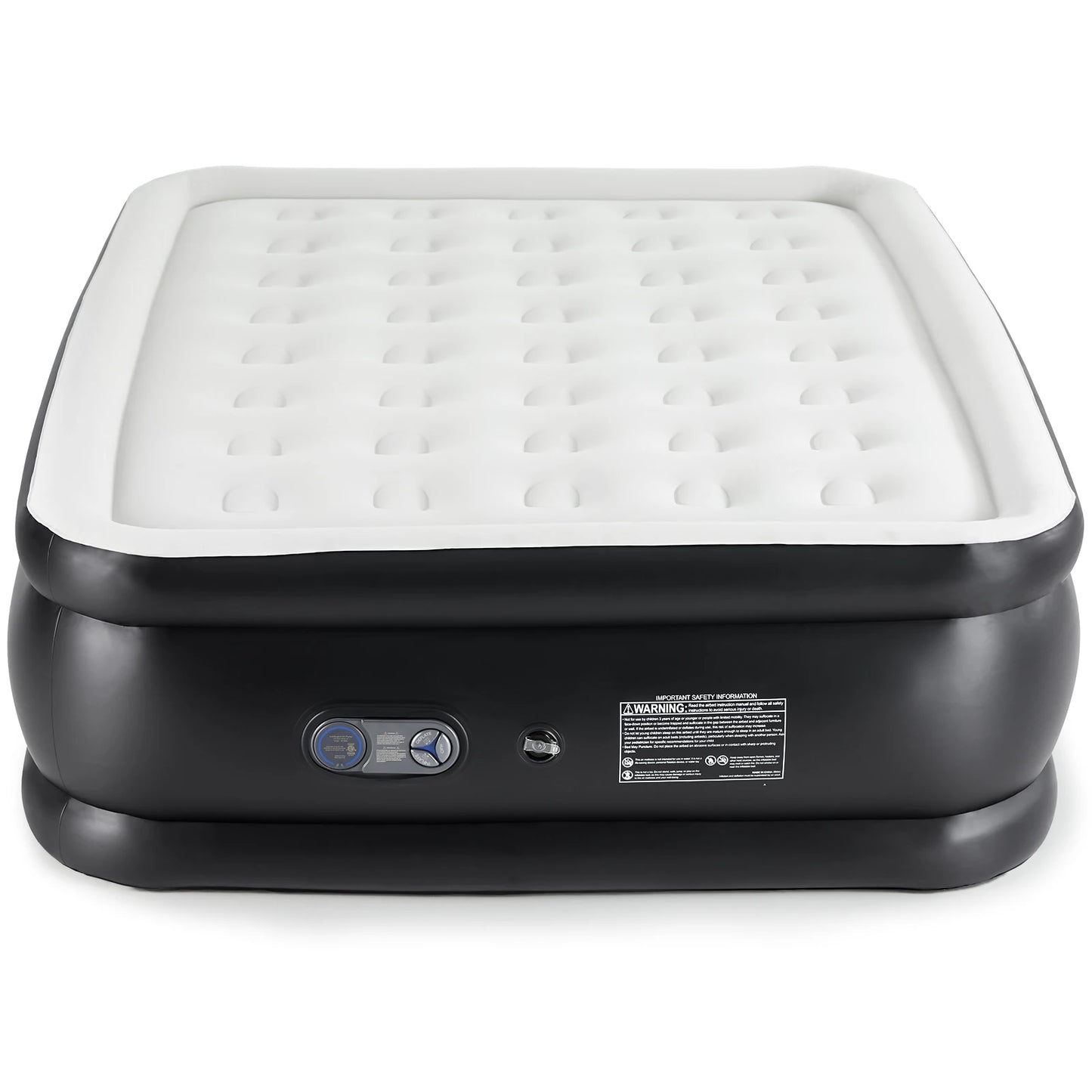 Air Mattress With Built In Pump Non Slip Bottom 660Lb