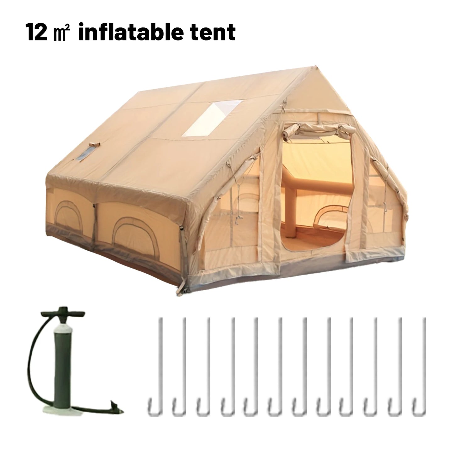 Pakicetus Inflatable Camping Tents For Adults And Family